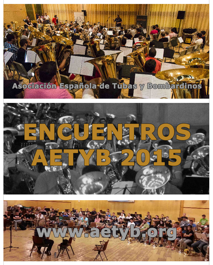 Encuentros AETYB 2015 - cartel